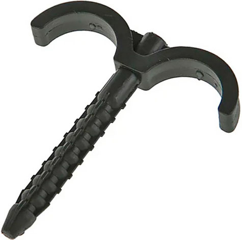 Дюбель крюк для теплого пола двойной 100 мм