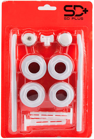 Набор подключения для радиатора с креплением 3/4 × 1