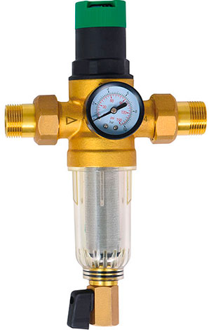 Фильтр самопромывной с редуктором для хол. воды 1/2 SD FORTE