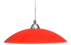 Светильник подвесной Индиго НББ 1 х E27 Ø 400 красный Декора