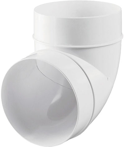 Колено 90° для круглых каналов VENTS