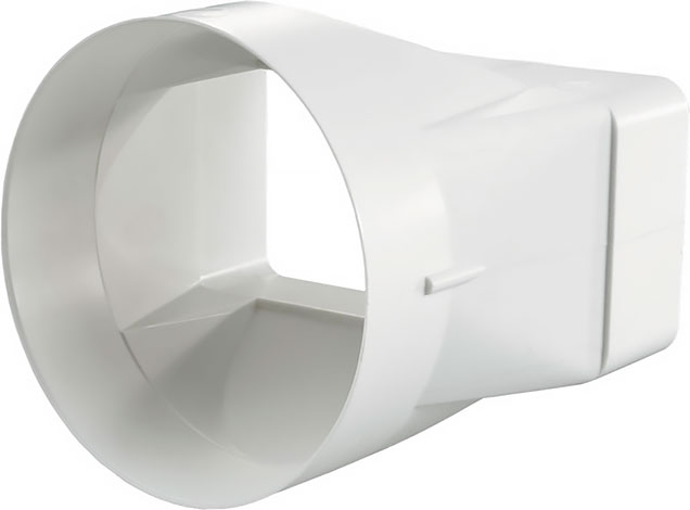 Соединитель круглых и плоских каналов (симметричный) 60 × 120/100 VENTS
