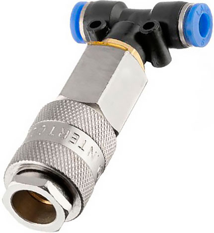 Тройник на шланг для продува кабины грузовых авто INTERTOOL