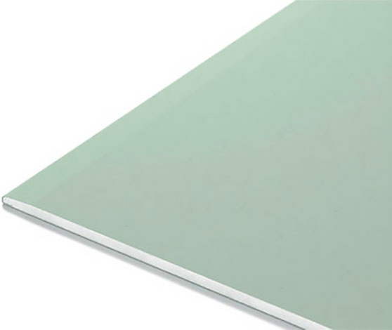 Гипсокартон стеновой влагостойкий 12.5 × 1200 × 2500 мм