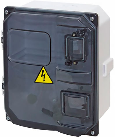 Щит учета ЩУРН-П-1ф-5 (298 × 258 × 113) пластик IP55 TDM