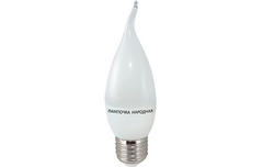 Лампа светодиодная WFC37, свеча на ветру, 230 В, E27