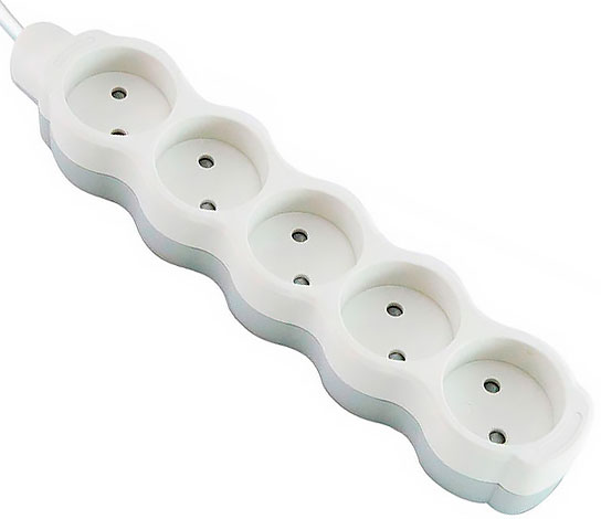Удлинитель бытовой Люкс с защитными шторками, 5 гнезд TDM