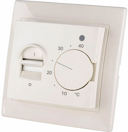 Термостат для теплых полов ТТП 16А 250В с датчиком 3м Таймыр сл. кость TDM