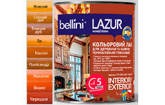 Лазурь  алкидная для дерева LAZUR глянцевая каштан 2.5 л Bellini