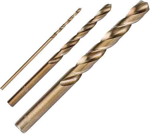 Сверло по металлу 1-9 мм HSS-Cobalt Intertool