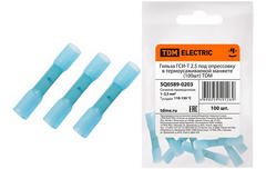 Гильза  ГСИ-Т под опрессовку в термоусаживаемой манжете, упаковка 100 шт, TDM