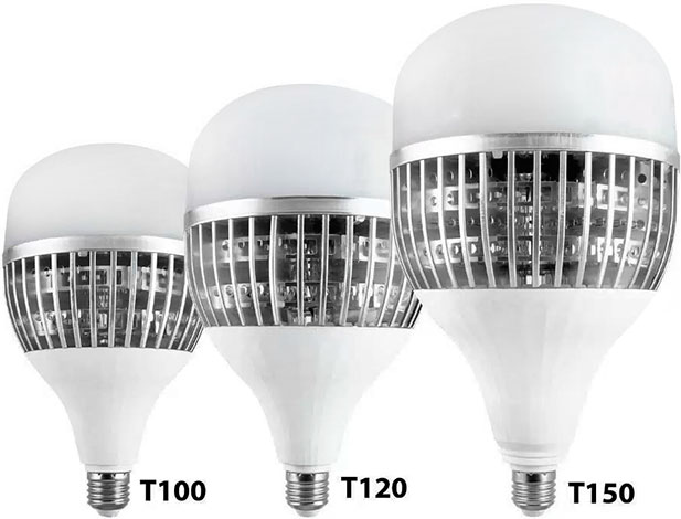 Лампа светодиодная высокой мощности в колбе формы «Т» НАРОДНАЯ, 230 В, E27