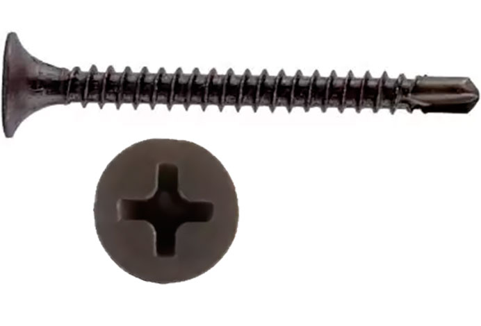 Саморез для гипсокартонных плит по металлу 3.5 мм со сверлом, упаковка 50 шт