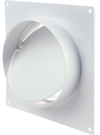 Соединитель со стеновой пластиной и с клапаном VENTS