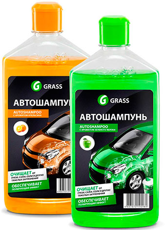Автошампунь Universal с ароматом GRASS