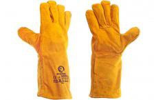Краги  перчатки замшевые  14 SP-0157