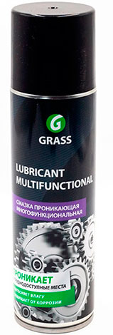 Смазка проникающая многофункциональная Lubricant Multifunctional (250 мл) GRASS