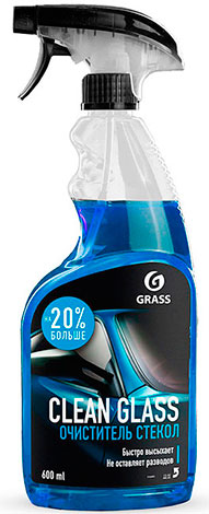 Очиститель стекол и зеркал Clean glass GRASS
