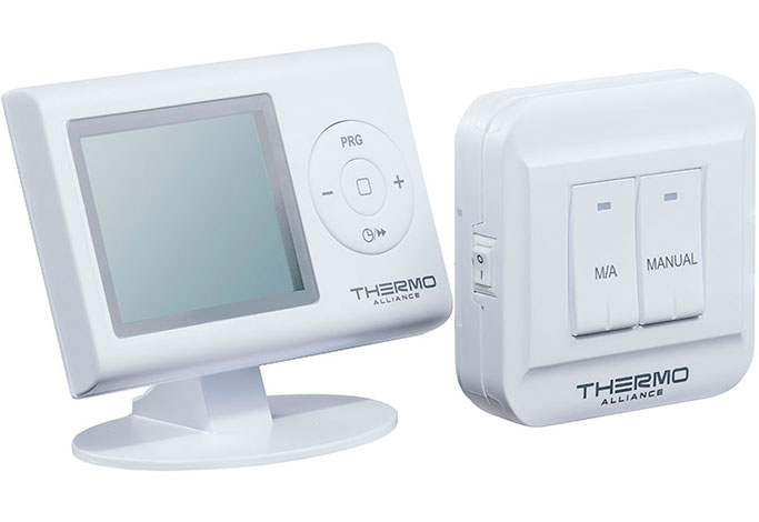 Термостат недельный программируемый радиоуправляемый с WiFi Thermo Alliance ТА-2402WiFiRF