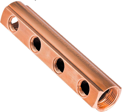 Коллектор распределительный 1 × 2 выхода ICMA