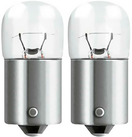 Лампа R5W 12V BA15S (пара) NEOLUX