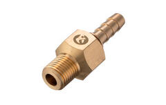 Шарнир поворотный наружная резьба 1/4 на шланг 12 мм латунь STORM PT-2207