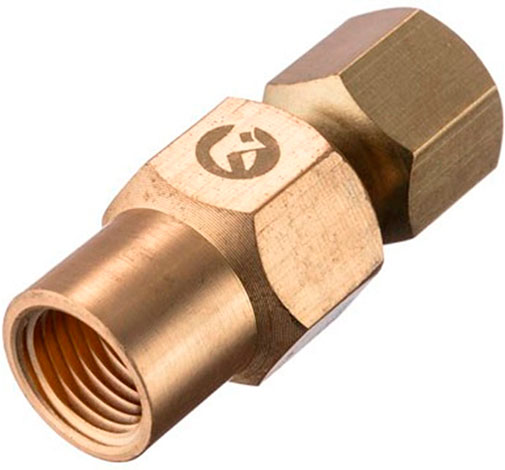 Шарнир поворотный наружная резьба 1/4 × 1/4, латунь, STORM