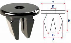 Втулка с круглой шляпкой 14170