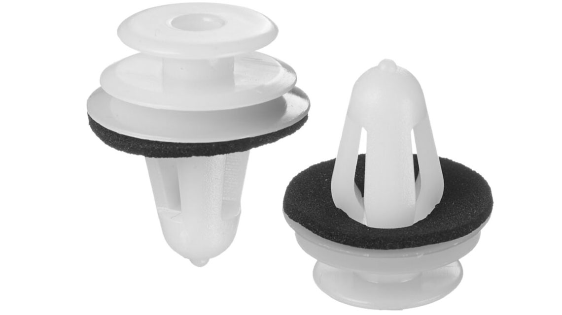 Крепление обшивки-молдингов, две и более шляпок с круглой шляпкой 15460