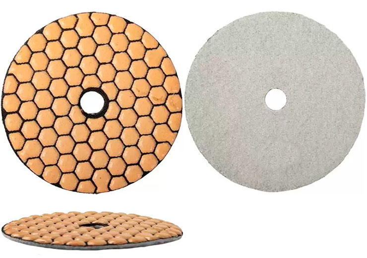 Круг алмазный гибкий шлифовальный cектор Шестиугольник Profmet