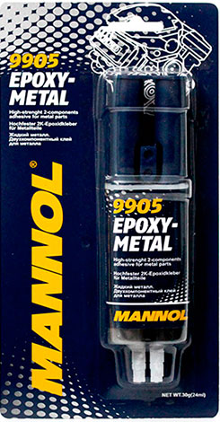 Клей эпоксидный для металлов MANNOL
