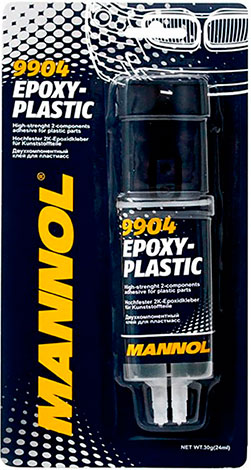 Клей эпоксидный для пластмасс MANNOL