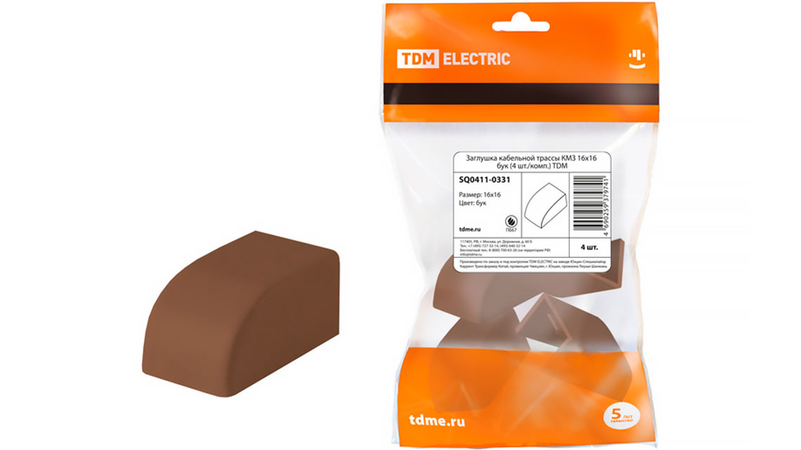 Заглушка кабельной трассы КМЗ (4 шт) TDM