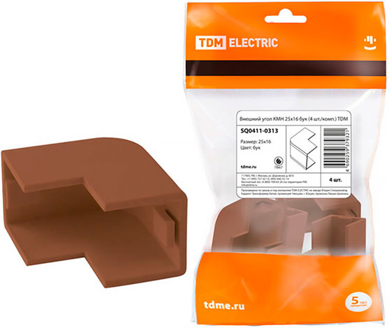 Внешний угол КМН бук (4 шт) TDM