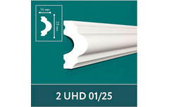 Молдинги UHD Polymer настенно-потолочные 2 UHD 01/25 SOLID