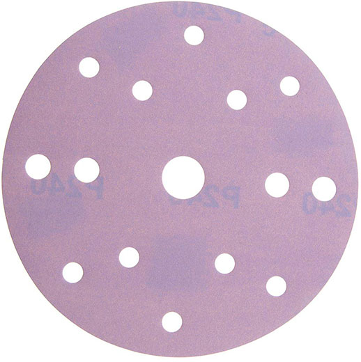 Круг абразивный Ceramic Velcro Ø150 15 отверстий Smirdex