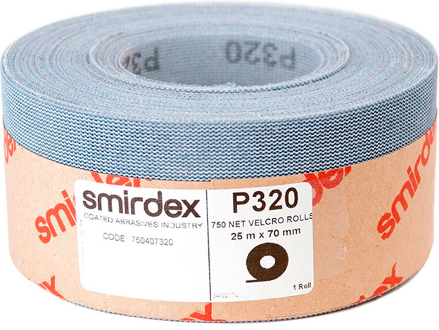 Сетчатый абразив с керамическим зерном (сетчатая основа) Net Velcro 750 Smirdex