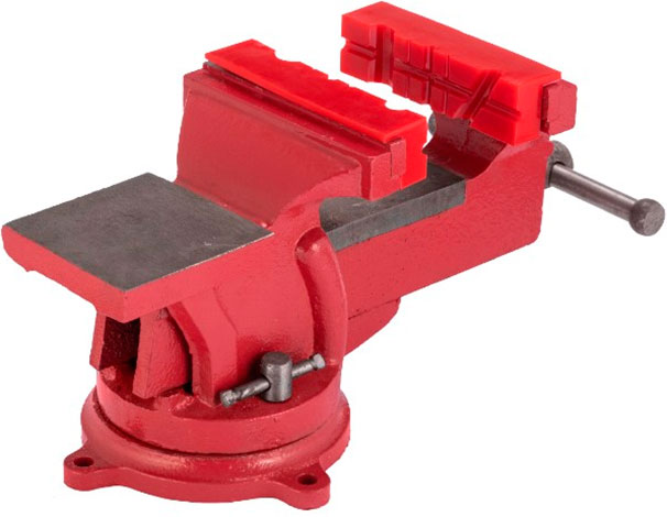 Губки резиновые для тисков 100 мм магнитные HT-0098 INTERTOOL