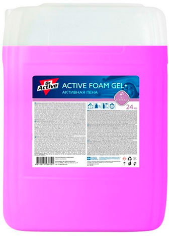 Автошампунь Active Foam Gel (24 кг) бесконтактный гель DR.ACTIVE