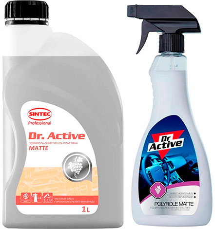 Полироль пластика матовый Polyrole Matte DR.ACTIVE