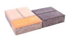 Плитка вибропрессованная тротуарная Кирпич Н 4