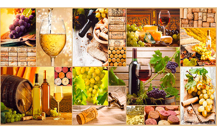 Панель ПВХ Граненый квадрат Винсенто 960 × 480 мм GRACE