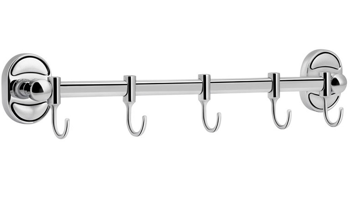 Держатель для полотенец на пять крючков CRM 114.08.05 Lidz