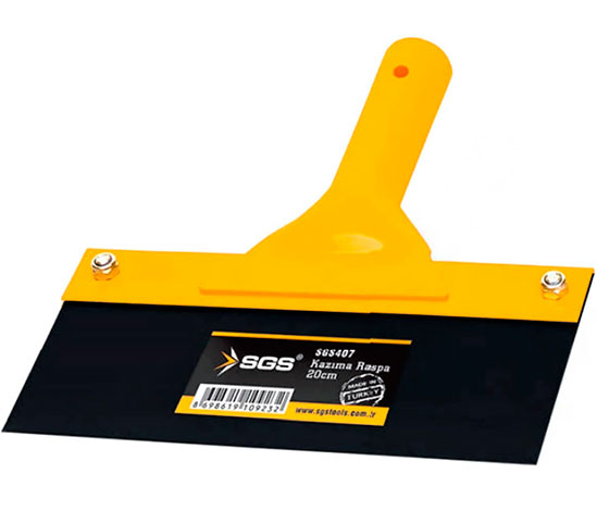 Скребок металлический из пружинной стали толщиной 1 мм SGS