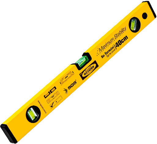 Уровень строительный 3 глазка SGS