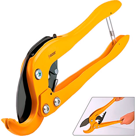 Труборез для обрезки труб (полуавтомат) PRO 63 PVC 0-63 мм SGS