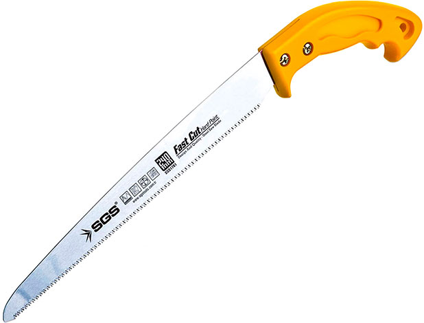 Ножовка садовая прямая мелкий зуб 240 мм SGS