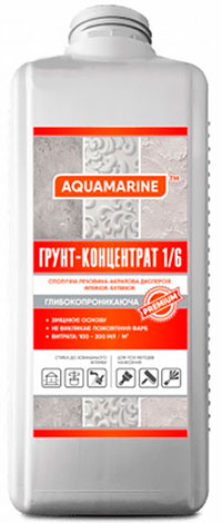 Грунт концентрат 1:6 2 литр AQUAMARINE