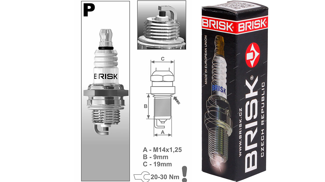 Свеча зажигания (мото) Brisk