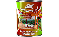 Грунтовка  алкидная деревозащитная BASE (бесцветная) Корабельная
